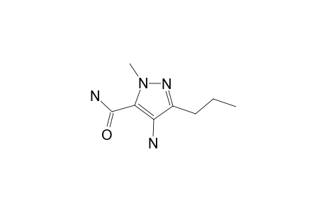 4-Amino-1-methyl-3-n-propyl-5-pyrazolecarboxamide