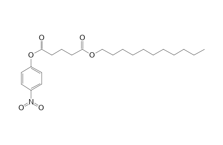 Glutaric acid, 4-nitrophenyl undecyl ester