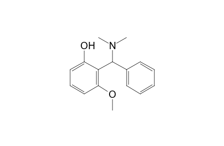 2-[1-(Dimethylamino)phenylmethyl]-3-methoxyphenol