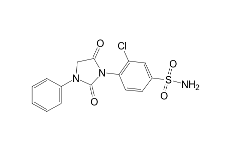 3-(2-chloro-4-sulfamoylphenyl)-1-phenylhydantoin