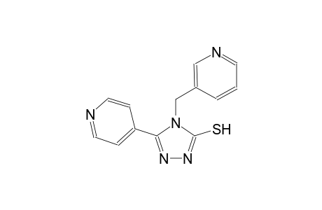 4H-1,2,4-triazole-3-thiol, 5-(4-pyridinyl)-4-(3-pyridinylmethyl)-