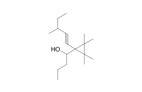 Butanol, 1-[2,2,3,3-tetramethyl-1-(3-methyl-1-penynyl)cyclopropyl]-