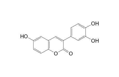 3-(3,4-dihydroxyphenyl)-6-hydroxycoumarin