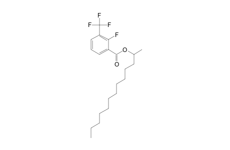 2-Fluoro-3-trifluoromethylbenzoic acid, 2-tridecyl ester