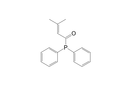Phosphine, (3-methyl-1-oxo-2-butenyl)diphenyl-