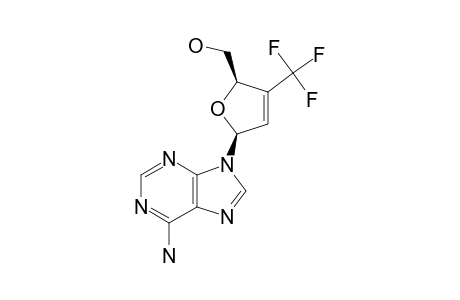 9-(2,3-DIDEOXY-3-C-TRIFLUOROMETHYL-BETA-D-GLYCERO-PENT-2-ENOFURANOSYL)-ADENINE