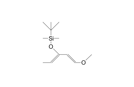 1-Methoxy-3-(T-butyl-dimethyl-siloxy)-(E,Z)-penta-1,3-diene