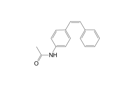 (Z)-N-(4-styrylphenyl)acetamide