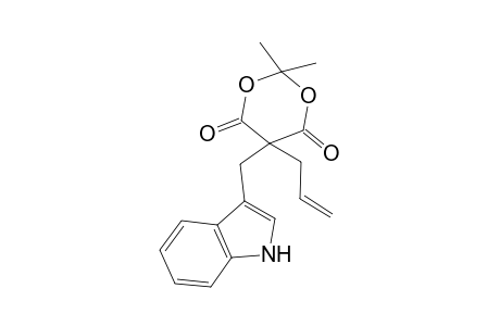 5-Allyl-5-(1H-indol-3-ylmethyl)-2,2-dimethyl-1,3-dioxane-4,6-dione