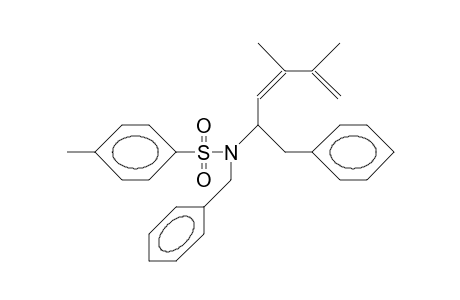 (2S)-(Z)-N,N-Benzyl-2-(4,5-dimethyl-1-phenyl)-hexa-3,5-dienyl-4-toluenesulfonamide