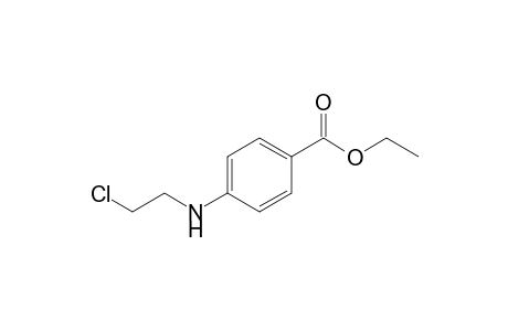 4-(2-chloroethylamino)benzoic acid ethyl ester