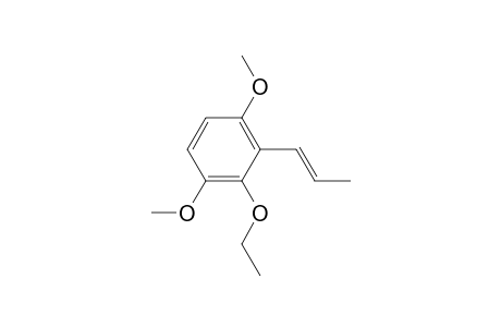 2-Ethoxy-1,4-dimethoxy-3-[(1E)-1-propenyl]benzene