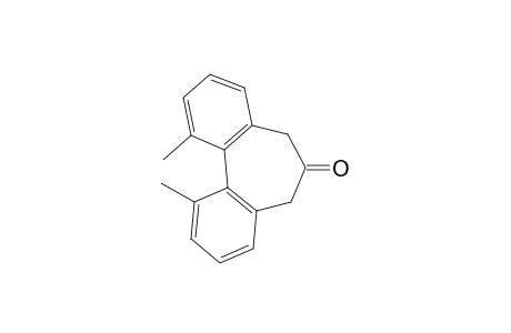 5,7-DIHYDRO-1,11-DIMETHYL-6H-DIBENZO-(A,C)-CYCLOHEPTANE-6-ONE