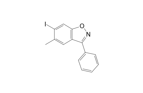 6-Iodo-3-phenyl-5-methyl-1,2-benzisoxazole