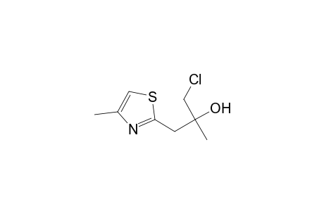 2-Thiazoleethanol, .alpha.-(chloromethyl)-.alpha.,4-dimethyl-