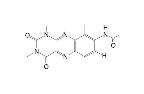 N-(1,3,9-trimethyl-2,4-dioxo-1,2,3,4-tetrahydrobenzo[g]pteridin-8-yl)acetamide