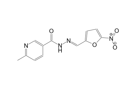 6-methyl-N'-[(E)-(5-nitro-2-furyl)methylidene]nicotinohydrazide