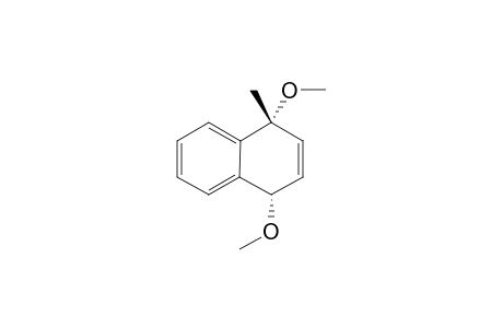 trans-1-Methyl-1,4-dimethoxy-1,4-dihydroxynaphthalene
