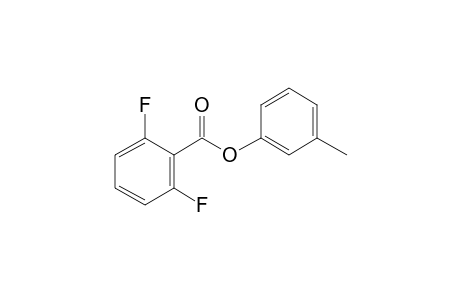 2,6-Difluorobenzoic acid, 3-methylphenyl ester