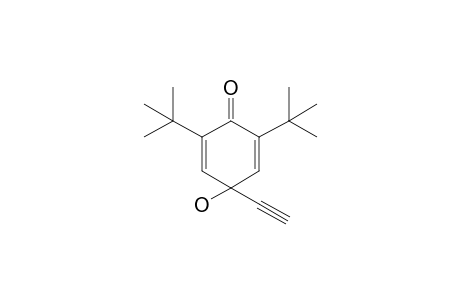 2,6-ditert-butyl-4-ethynyl-4-hydroxycyclohexa-2,5-dien-1-one