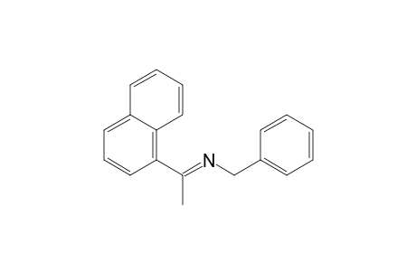 Benzenemethanamine, N-[1-(1-naphthalenyl)ethylidene]-