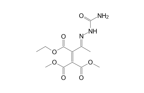 N-(Aminocarbonyl)-N'-[3-(ethoxycarbonyl)-4,4-di(methoxycarbonyl)but-3-en-2-ylidene]hydrazone