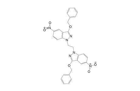 1,1'-Ethylenebis(3-benzyloxy-5-nitro-1H-indazole)