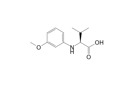 (S)-2-(3-Methoxy-phenylamino)-3-methyl-butyric acid