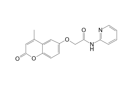 2-[(4-Methyl-2-oxo-2H-chromen-6-yl)oxy]-N-(2-pyridinyl)acetamide