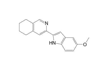 5-Methoxy-2-(5,6,7,8-tetrahydroisoquinolin3-yl)-1H-indole
