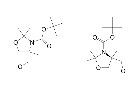 (R,S)-N-(TERT.-BUTOXYCARBONYL)-4-HYDROXYMETHYL-2,2,4-TRIMETHYL-3-OXAZOLIDINE