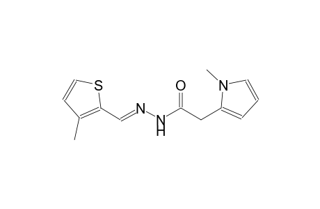1H-pyrrole-2-acetic acid, 1-methyl-, 2-[(E)-(3-methyl-2-thienyl)methylidene]hydrazide