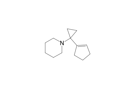 Piperidine, 1-[1-(1-cyclopenten-1-yl)cyclopropyl]-