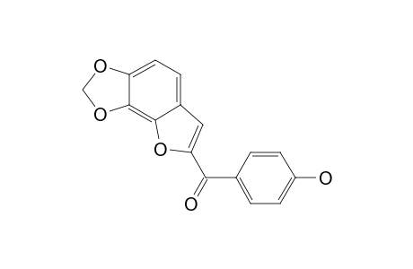 2-(4'-HYDROXYBENZOYL)-5,6-METHYLENEDIOXY-BENZOFURAN