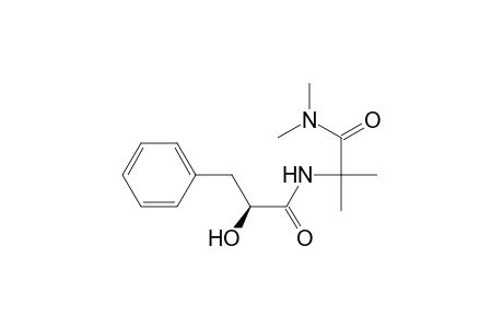 Benzenepropanamide, N-[2-(dimethylamino)-1,1-dimethyl-2-oxoethyl]-.alpha.-hydroxy-, (S)-