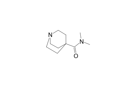 1-Azabicyclo[2.2.2]octane-4-carboxamide, N,N-dimethyl-