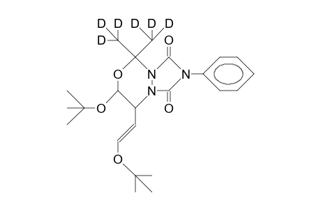 cis-2-(cis-2-T-Butoxy-ethenyl)-3-T-butoxy-5,5-bis(trideuteriomethyl)-8-phenyl-1,6,8-triaza-4-oxa-bicyclo(4.3.0)nonane-7,