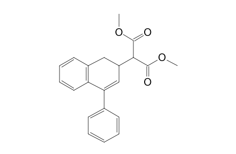 Propanedioic acid, (1,2-dihydro-4-phenyl-2-naphthalenyl)-, dimethyl ester