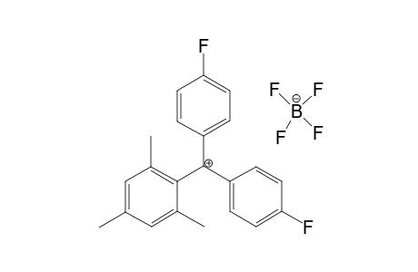 Bis(4-fluorophenyl)(2,4,6-trimethylphenyl)methyliun tetrafluoroborate