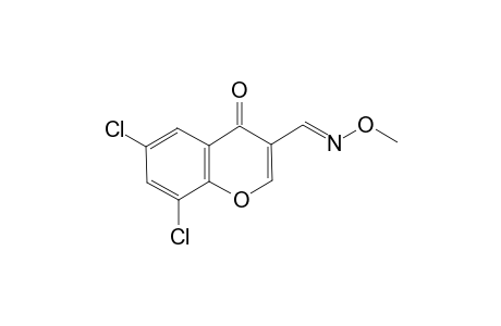 6,8-Dichloro-4-oxo-4H-1-benzopyran-3-carboxaldehyde 3-O-methyl oxime