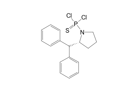 (S)-N-DICHLOROTHIOPHOSPHORYL-2-(1',1'-DIPHENYLMETHYL)-PYRROLIDINE