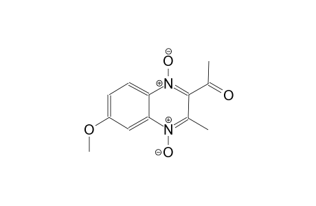 1-(6-methoxy-3-methyl-1,4-dioxido-2-quinoxalinyl)ethanone