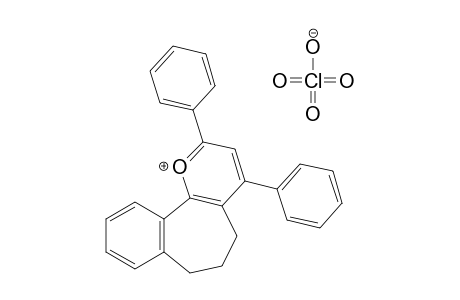 6,7-dihydro-2,4-diphenyl-5H-benzo[6.7]cyclohepta[1,2-b]pyrylium perchlorate