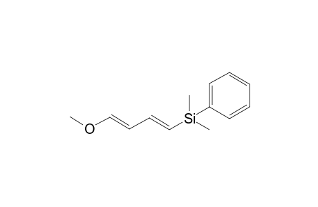 ((1E,3E)-4-Methoxybuta-1,3-dien-1-yl)dimethyl(phenyl)silane