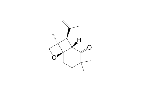 2-Oxatricyclo[4.4.0.01,4]decan-7-one, 4,8,8-trimethyl-5-(1-methylethenyl)-, (1R*,4.alpha.,5.beta.,6.beta.)-