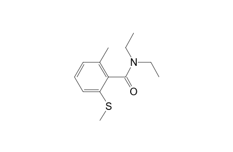 N,N-diethyl-2-(methylthio)-6-methylbenzamide