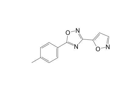 3-(5-isoxazolyl)-5-p-tolyl-1,2,4-oxadiazole