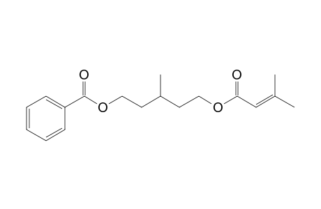 5-(Benzoyloxy)-3-methylpentyl 3-methyl-2-butenoate