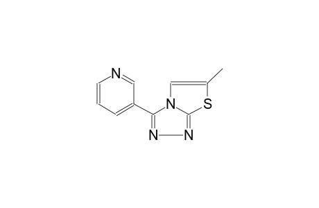 thiazolo[2,3-c][1,2,4]triazole, 6-methyl-3-(3-pyridinyl)-