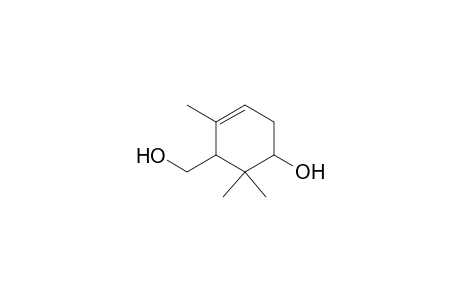 2-Cyclohexene-1-methanol, 5-hydroxy-2,6,6-trimethyl-